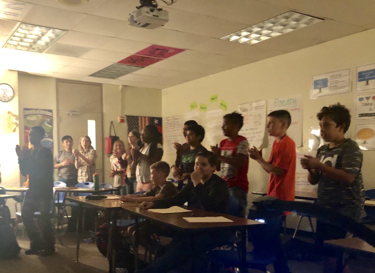 MrsMarcieRodri's tweet photo. Dancing to review verbs while practicing verb phrases! #grammar #funclass #rela https://t.co/WlKeVU0AFj