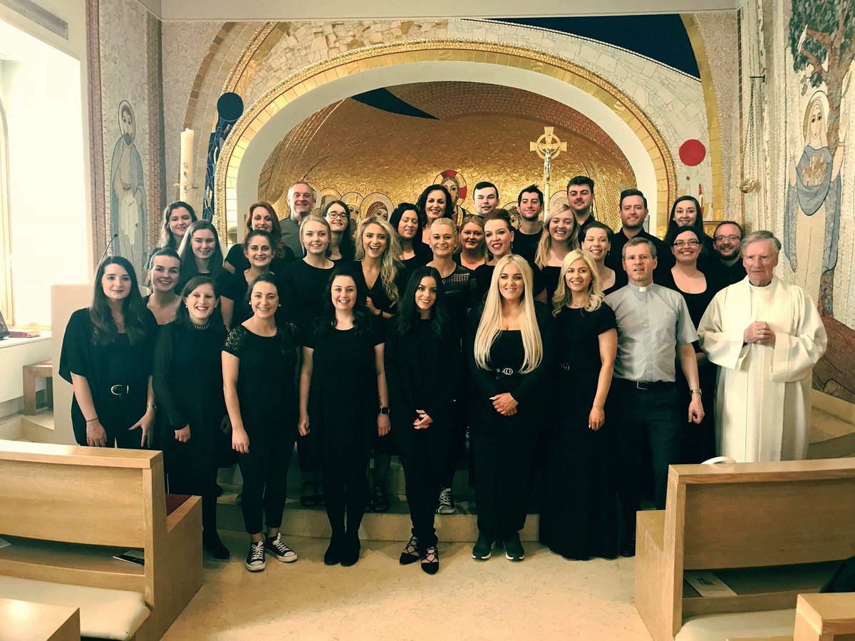 OLVGospelChoir's tweet photo. Just one of our highlights from our trip to Rome, singing at Mass at Pontifical Irish College. Thank you for having us ππΆ #olvgospelchoir #10yearsofolv #rome #italy #olvontour #pontificalirishcollege @Pontifex https://t.co/a861bUI1Pf