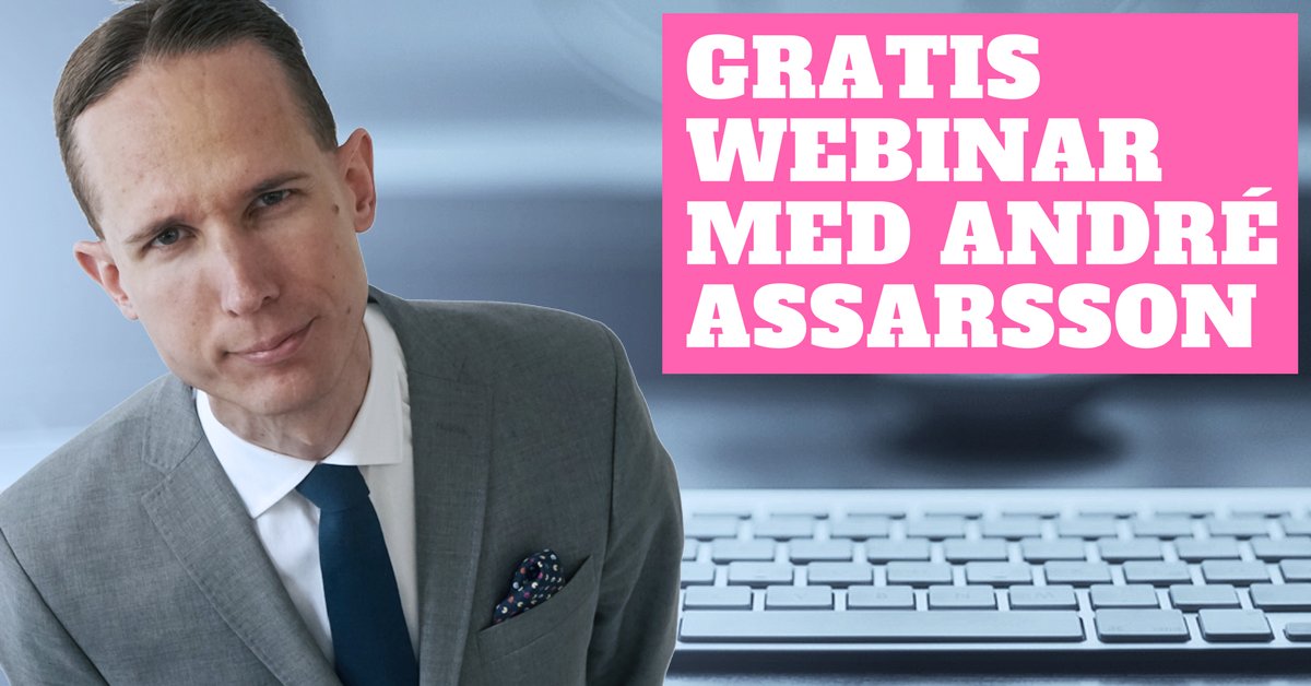 Vill du lära dig digital spridning i sociala medier? Lyssna på <a href="/assarsson/">André Assarsson</a> hos <a href="/MeltwaterSE/">Meltwater Sverige</a> den 14 maj!

Anmäl dig på meltwater.com/se/insight/vir…