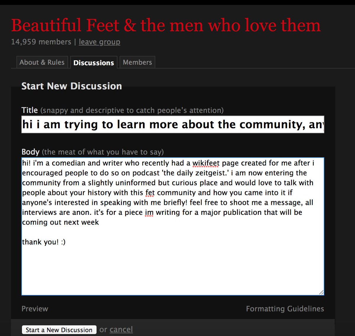 Fetlife Review December 2021