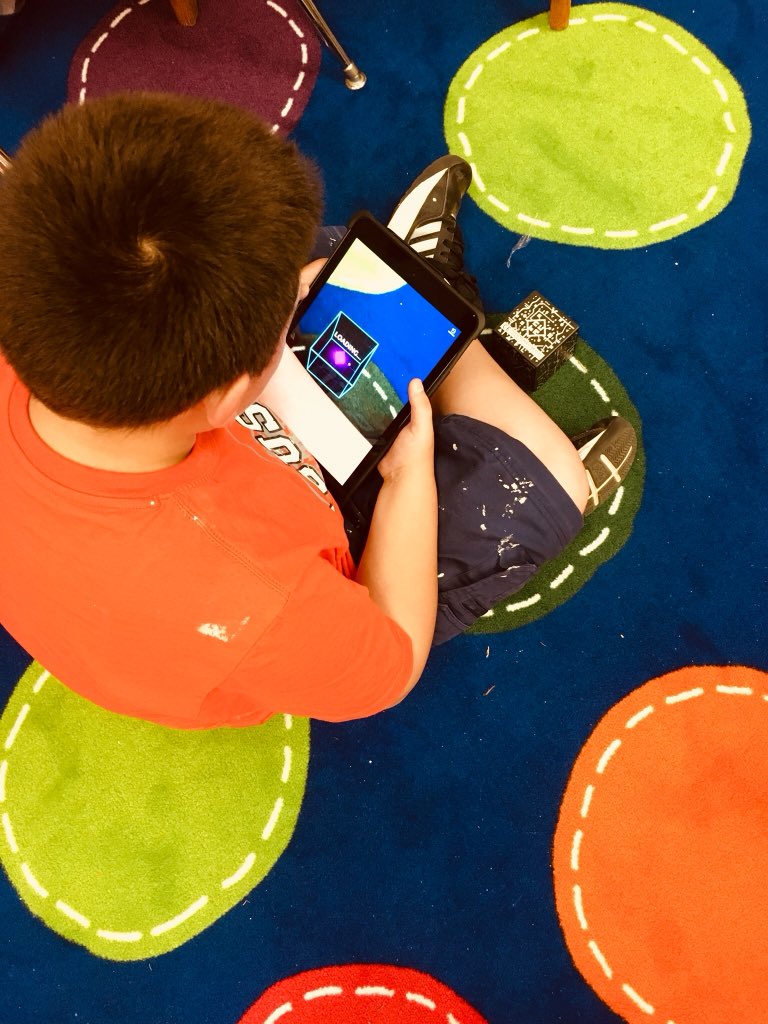 golliharsclass's tweet photo. A1: handson with emerging tech and try it. Sometimes is golden- others itβs rust. But itβs a learning opportunity for me and my kiddos. #OHTInspired #nisdedchat https://t.co/449S6wV93Q