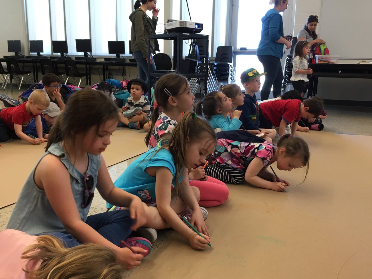 Thank you to our <a href="/TVAelementary/">Tecumseh Vista Elem</a> friends who came today to visit our robotics classroom and learn about ROBOTS🔋🤖⚡️