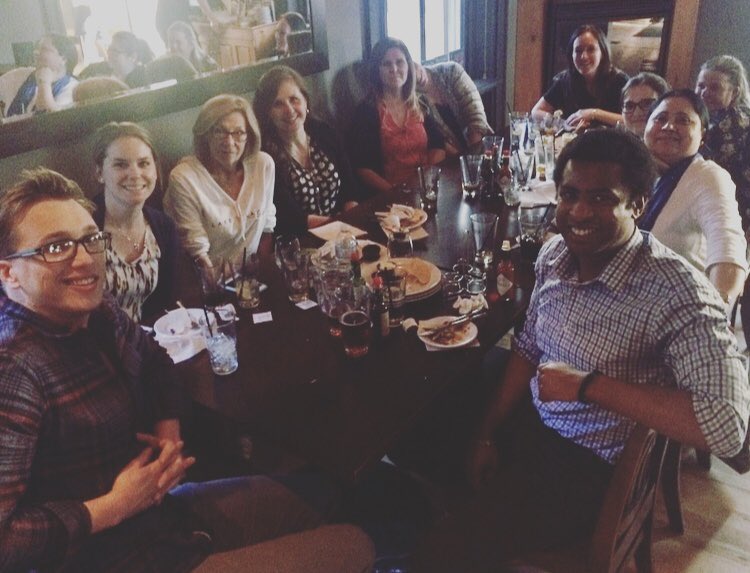 Starting off Q3 with a team outting at The Wiz! #branch3476 #delicious