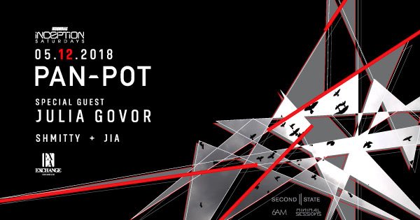 ExchangeLA's tweet image. Get ready for Techno bangers all night long with @PanPotOFFICIAL &amp;amp; @JuliaGovor alongside @shmittymusic &amp;amp; @Jia6am at @insomniacevents #InceptionSaturdays 🔊💣🎶
Tickets: ticketf.ly/2G9qGwe