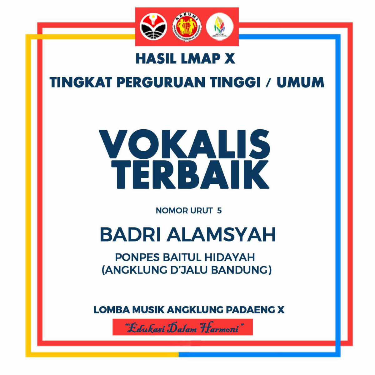 LMAP KABUMI UPI tweet media