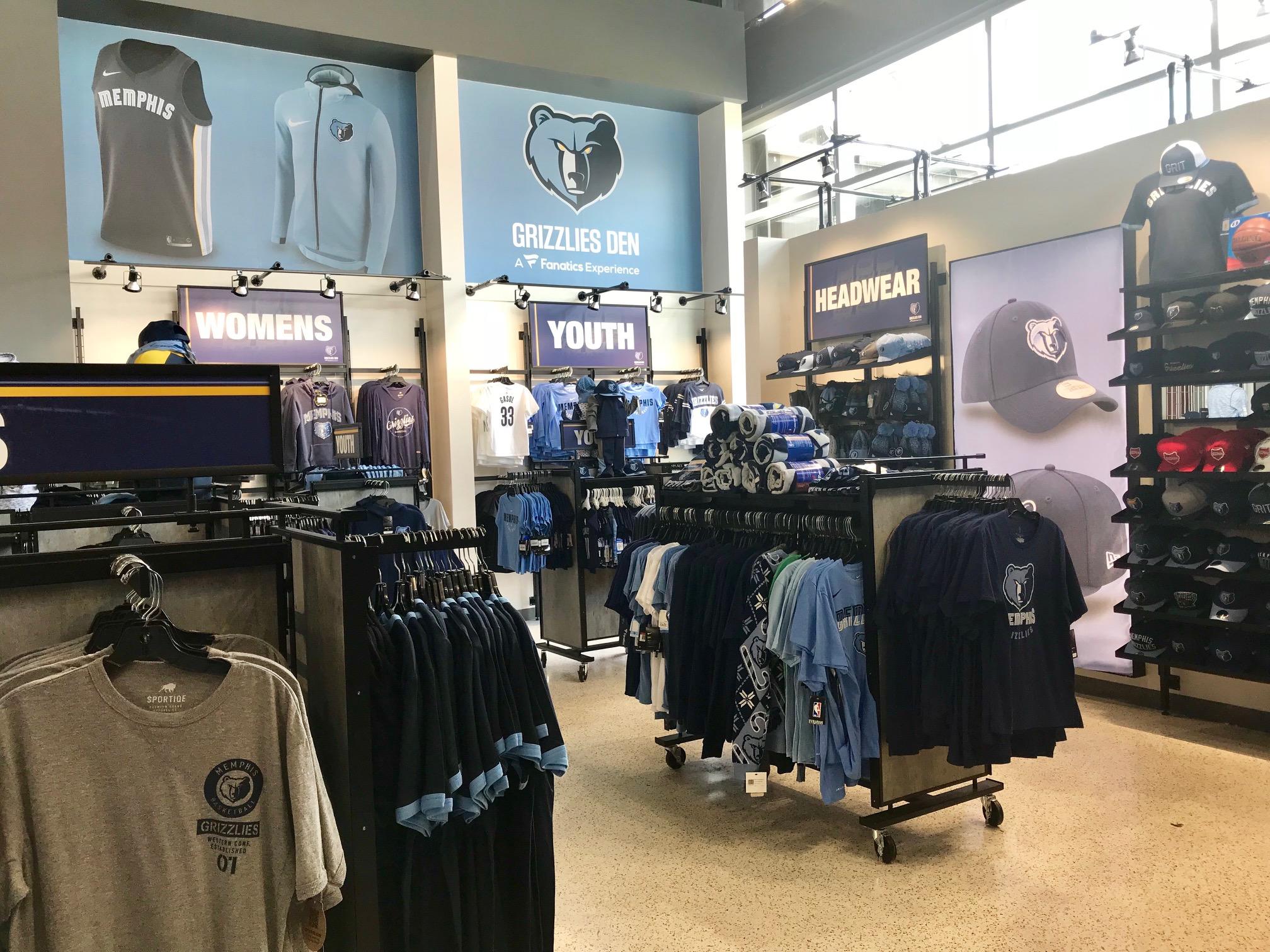 memphis grizzlies merchandise