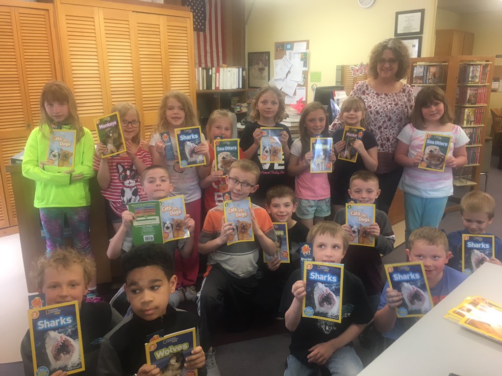 The Dayton Public Library donates a free book to every first grade student at Dayton Elementary <a href="/SVJags/">Southeast Valley</a>