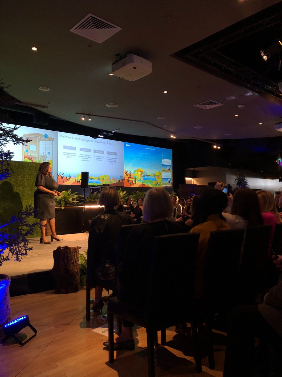 scbsays's tweet photo. Loving listening to @QueenMollyMol talk about gender equality at @salesforce at #TrailblazingWomen today https://t.co/2ox34oEwrv