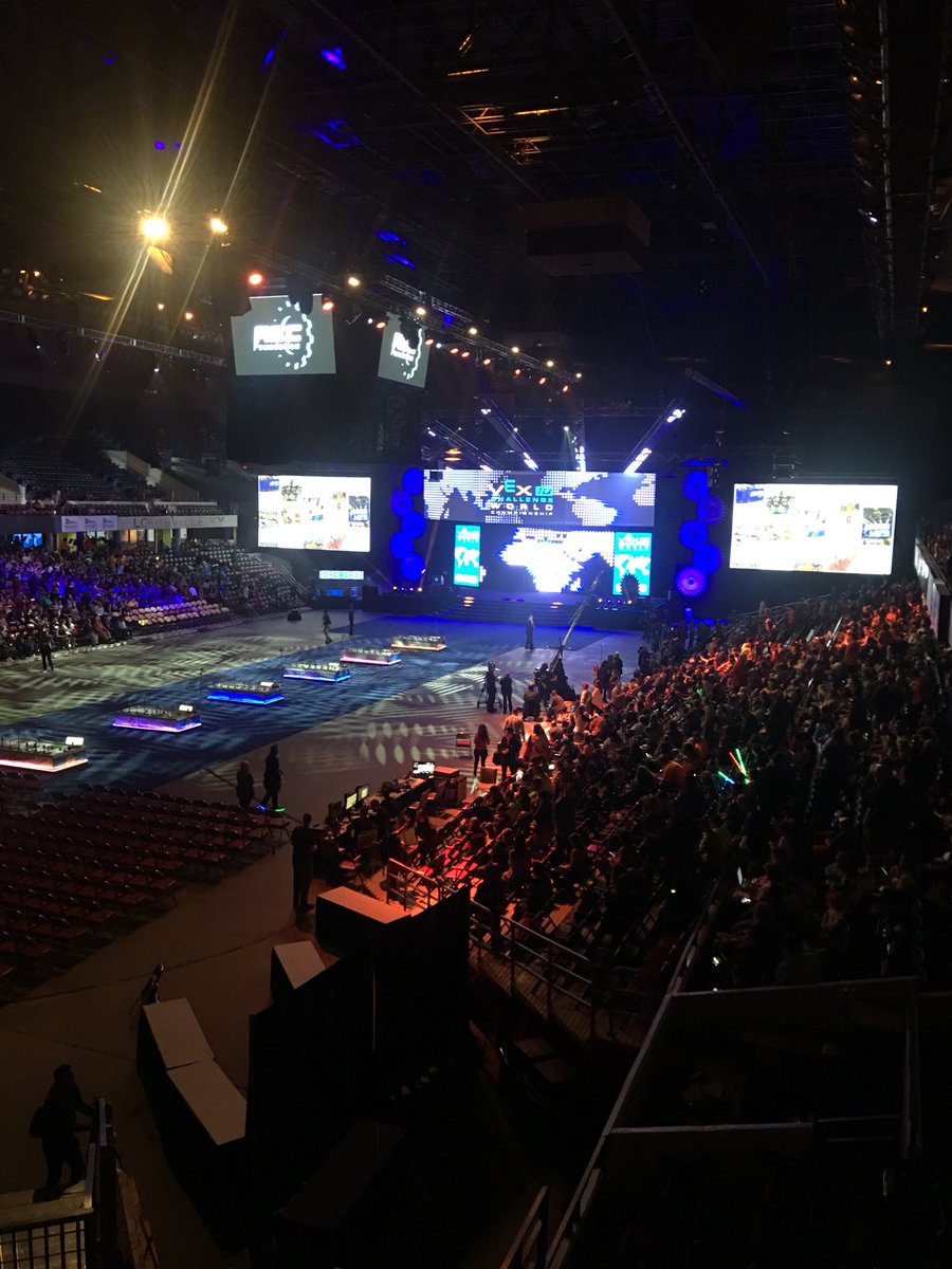 WynneInt's tweet photo. Vex IQ World Championship! What an amazing event! We are so very proud of the three WIS teams that have competed the last two days. Our students are part of the World’s best in robotics! https://t.co/ScZzY42Oii