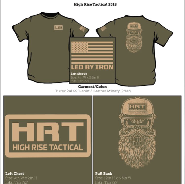 HighRiseTac's tweet photo. The online store has officially launched! The link is in the bio.. Head on over and get yourself some High Rise Tactical apparel! #HighRiseTactical https://t.co/TVMwvuPGJf