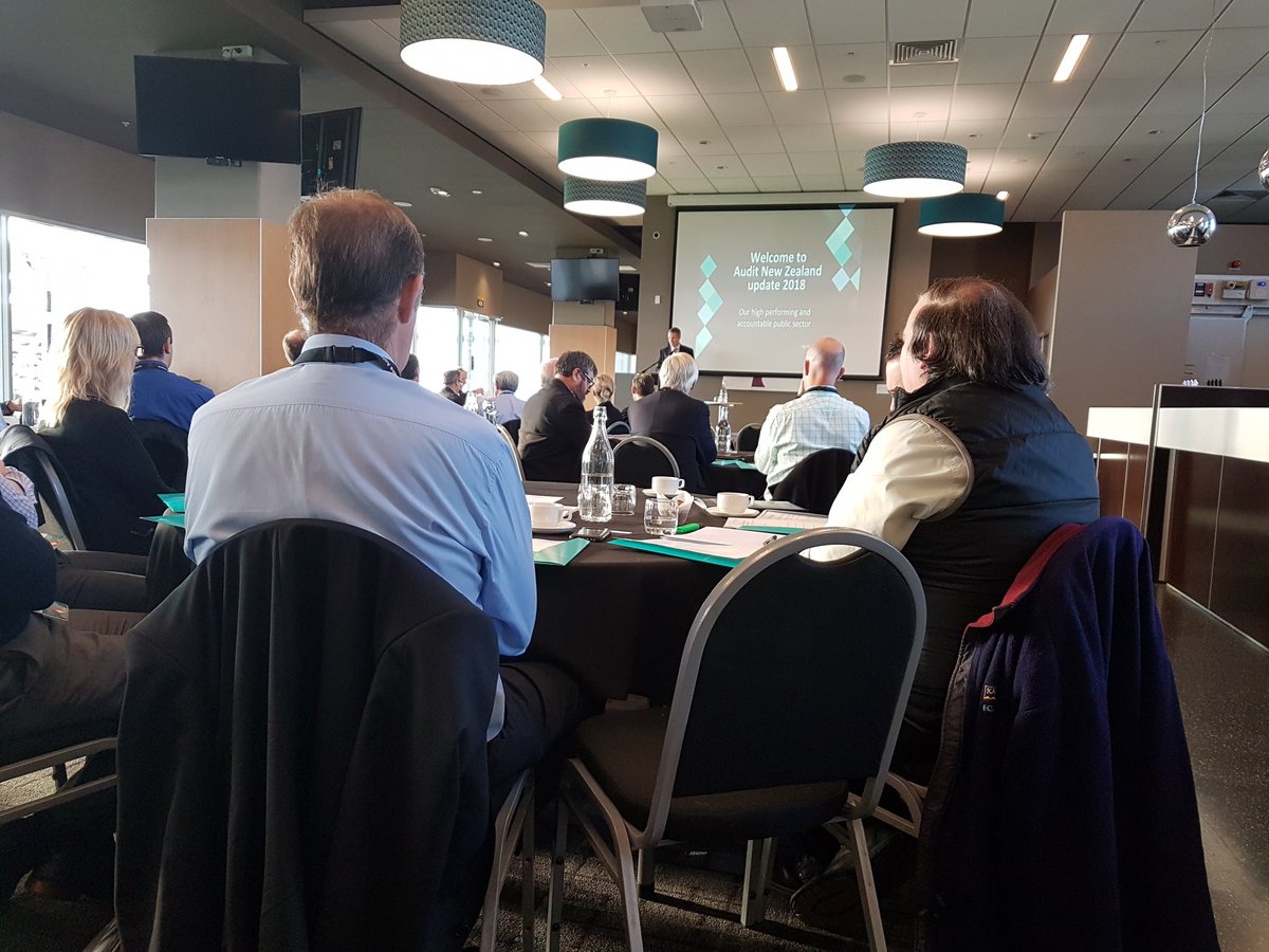 dereckollsson's tweet image. Stephen Walker opening the #auditnz #clientupdate session.