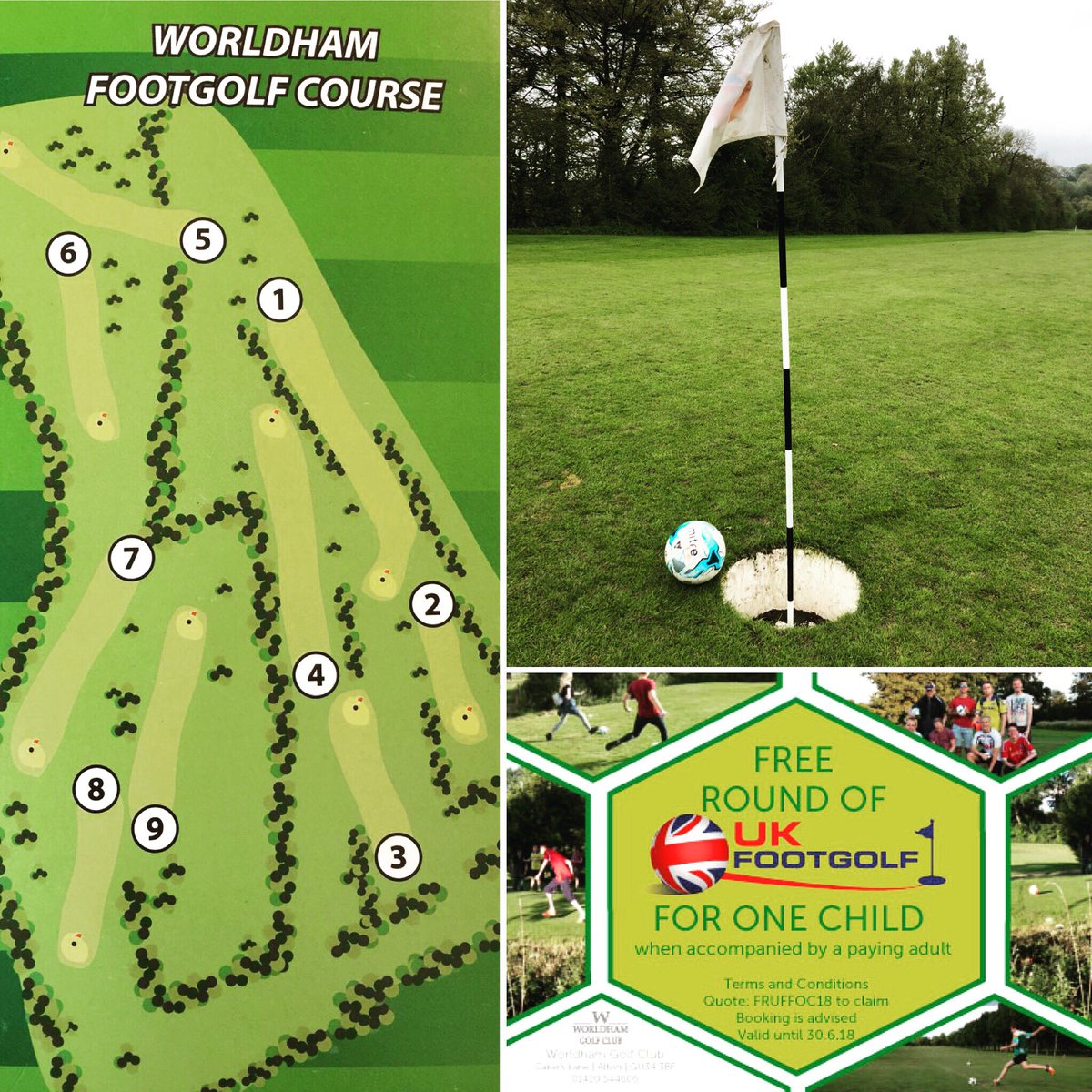 Unleash your inner Messi or Ronaldo this weekend....Come and play Footgolf Sat or Sun from 3pm onwards. Free child place with paying adult #alton #footgolf #freechild #Messi #Ronaldo #familyfun