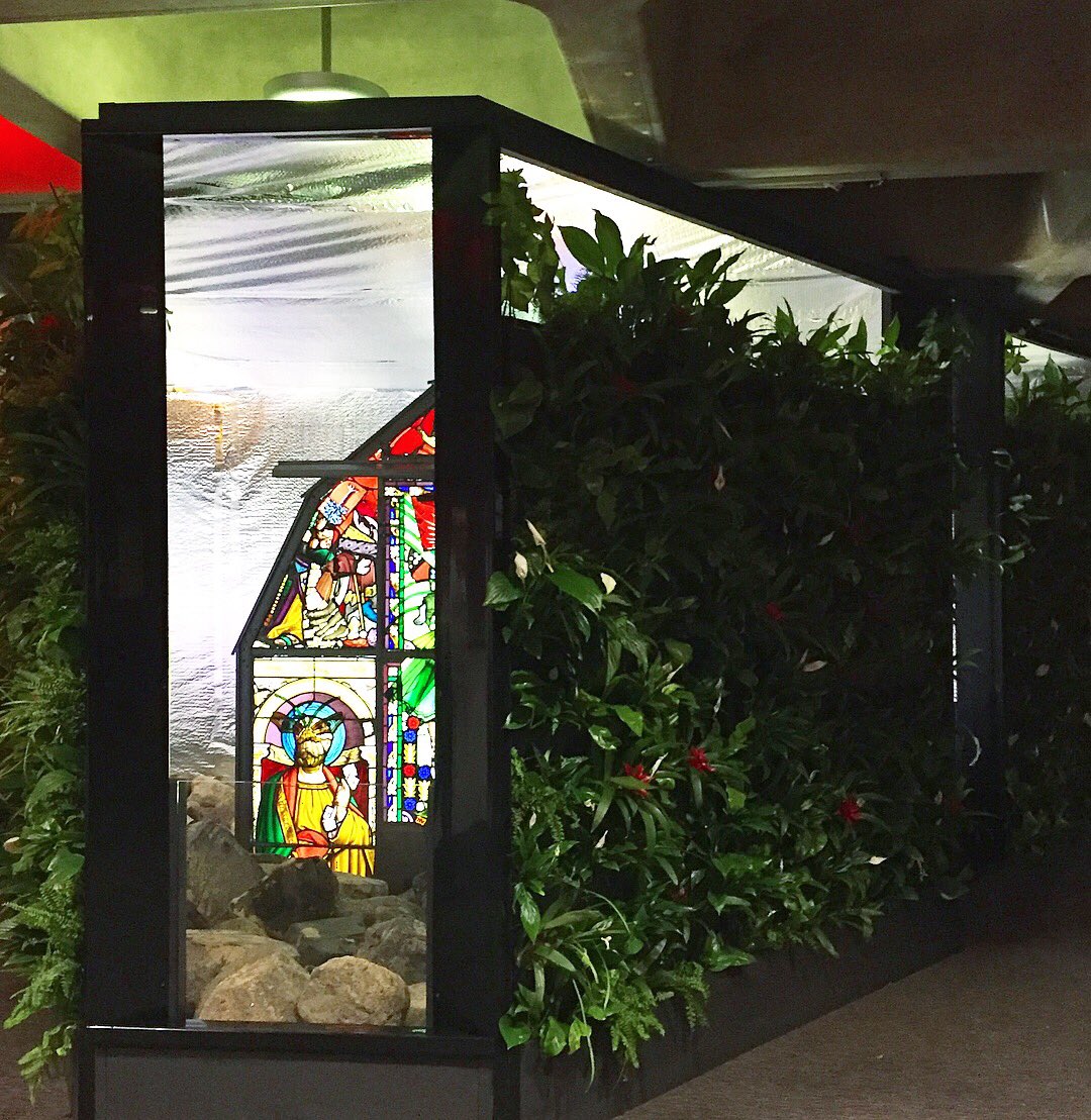 Great night <a href="/BarbicanCentre/">Barbican Centre</a> celebrating <a href="/cityscapesUK/">Cityscapes</a> @HeywoodCondie <a href="/verticalgrowers/">Treebox Ltd</a> installation Breathe🌿interesting chats ref #greenwalls