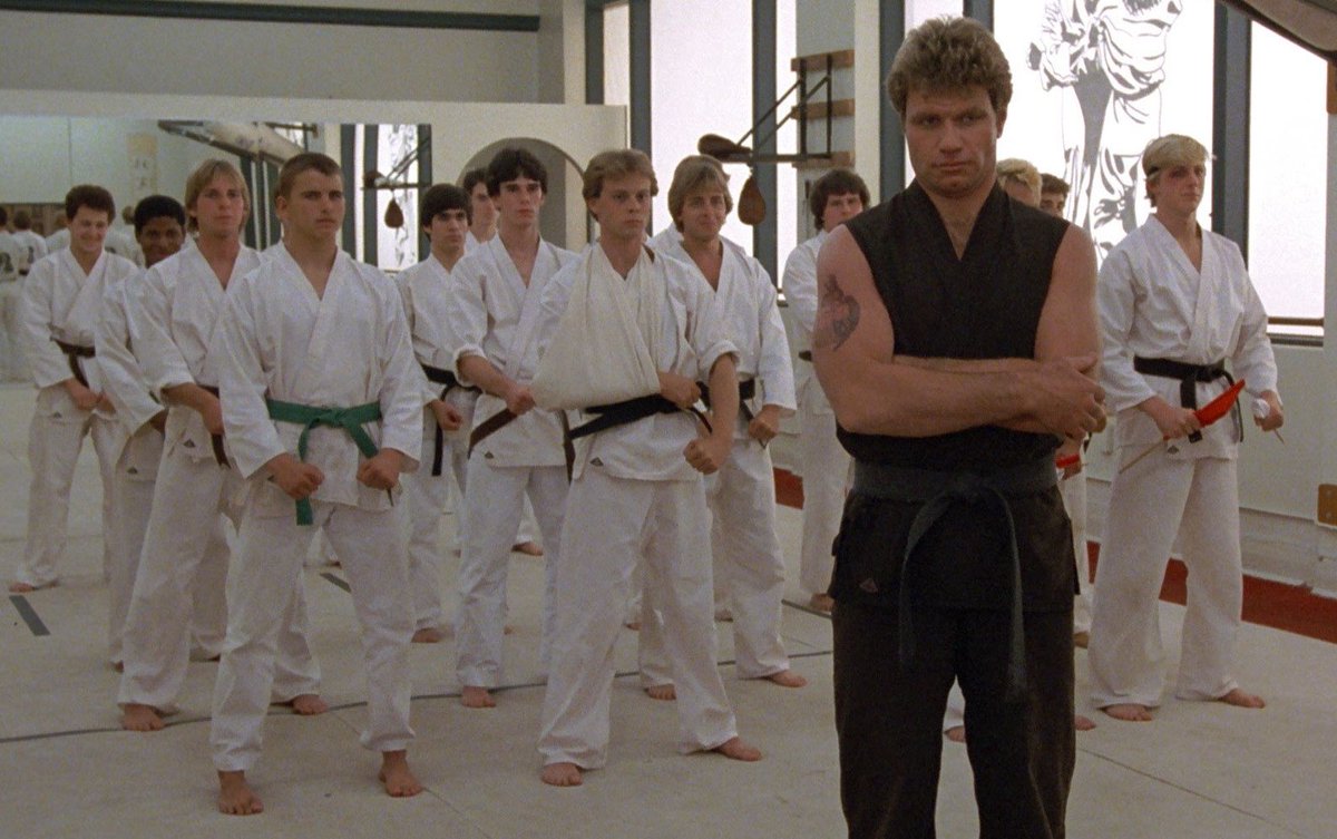 Super70sSports's tweet image. Fear does not exist in this dojo.
