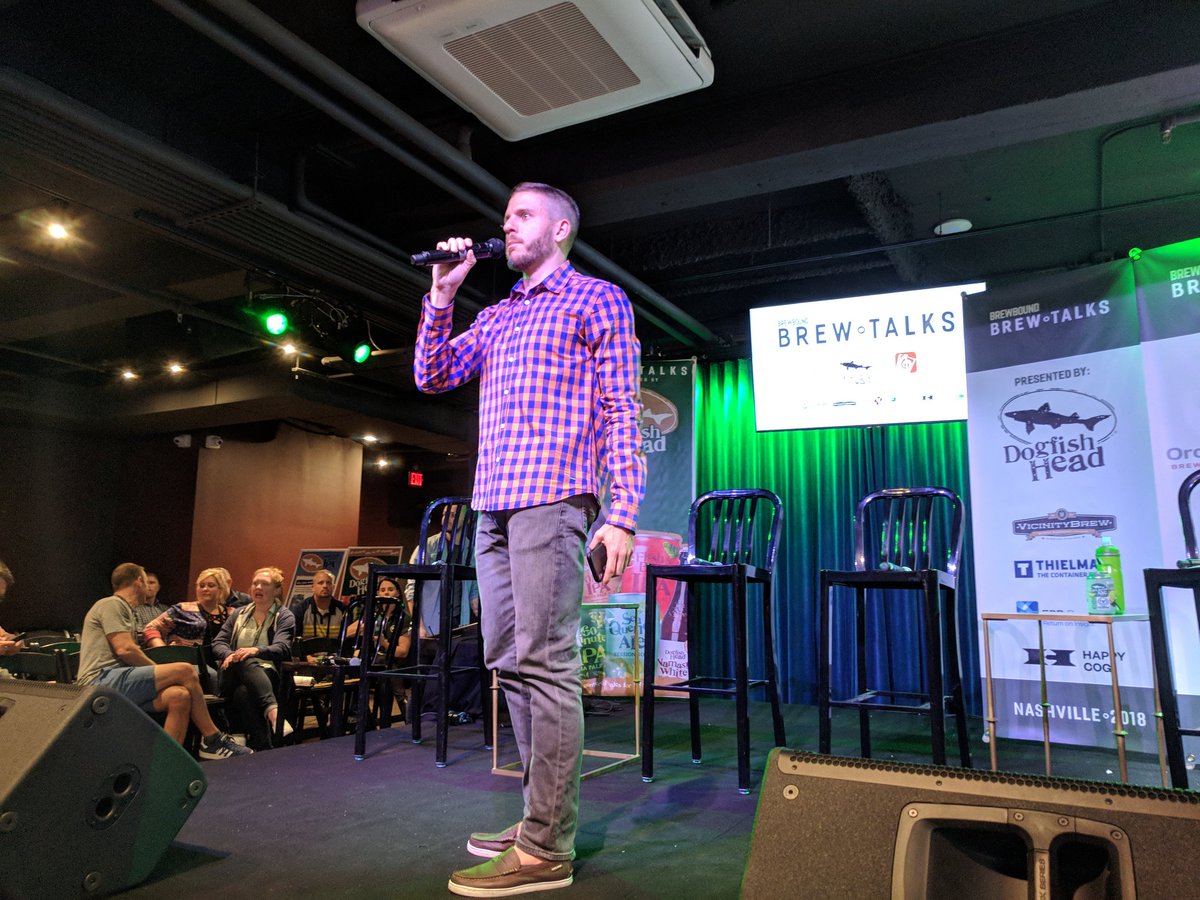 brewerysoftware's tweet image. The live feed for @Brewbound #Brewtalks should begin in the next 5 minutes. #CraftBrewersCon #CBC2018 #craftbrewersconference