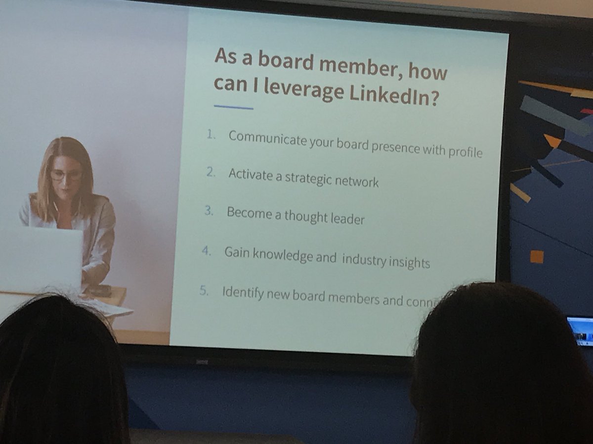 Learning how to #rockyourprofile from @laurenjolda of #LinkedIn. @theboardlist #choosepossibility