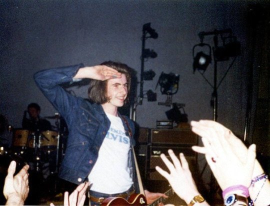 Happy Birthday . You \re my guitar hero. Greetings from Argentina. 