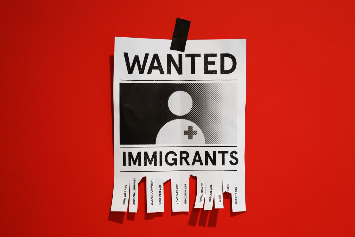 Selman_NYC's tweet image. Happy #InternationalWorkersDay. #Illustration for @Politico. “Why Baby Boomers Need Immigrants”, written by @tedhesson. AD: @EdJohnson #mayday #selmandesign