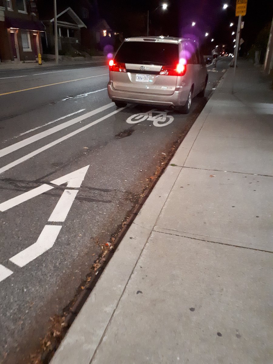 notyourlane's tweet photo. Danforth  x Woodbine, November 12 #notyourlane https://t.co/KQ87VuNbJu