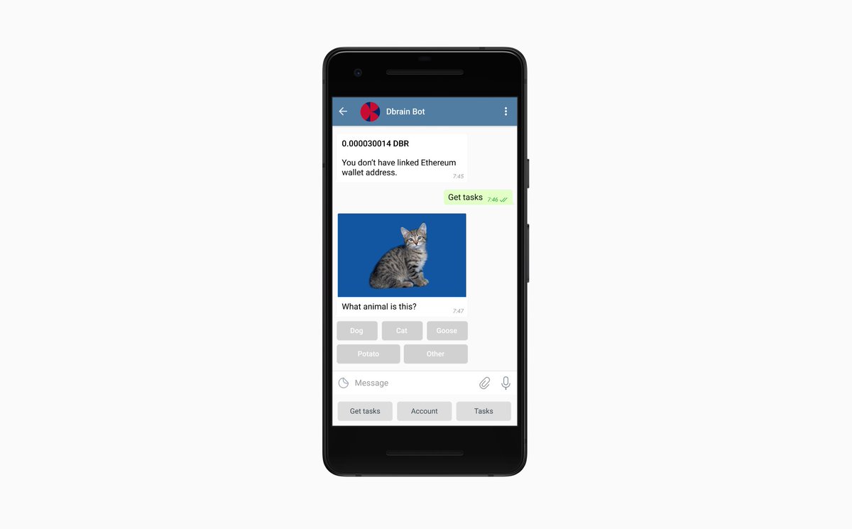 Smartphones are more accessible in developing countries than laptops, so even more people can easily mark up data and earn crypto. For them, Telegram Bot becomes the perfect tool for simple image labeling and validation tasks. Know more here - whitepaper.dbrain.io/platform