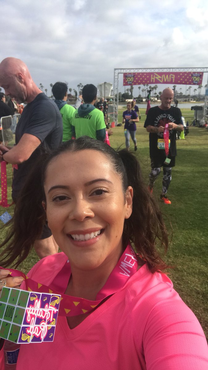 mz_krina's tweet image. Not just because I work for @sharphealthcare do I say it&apos;s so important to stay active and healthy! Long-term stress can lead to serious health problems. Yikes! But exercise helps trigger endorphins and reduce stress.
Made it! Finished the @Awesome80sRun 8k run! #sharpshares