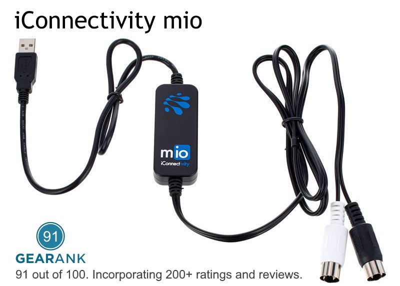 GearankMI's tweet image. The iConnectivity (@iConnectMIDI) mio is the Highest Rated MIDI Interface:
gearank.com/guides/midi-in…

#MIDIinterface #MIDI #MusicProduction #MusicGear