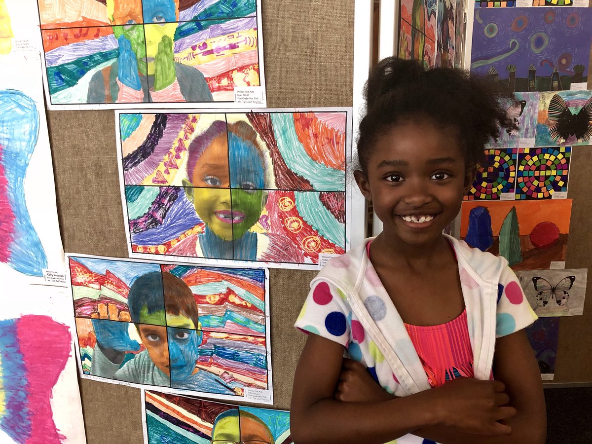 wilcoxprincipal's tweet photo. Wilcox students are proud to show off their art. https://t.co/VUnyF3wAC9