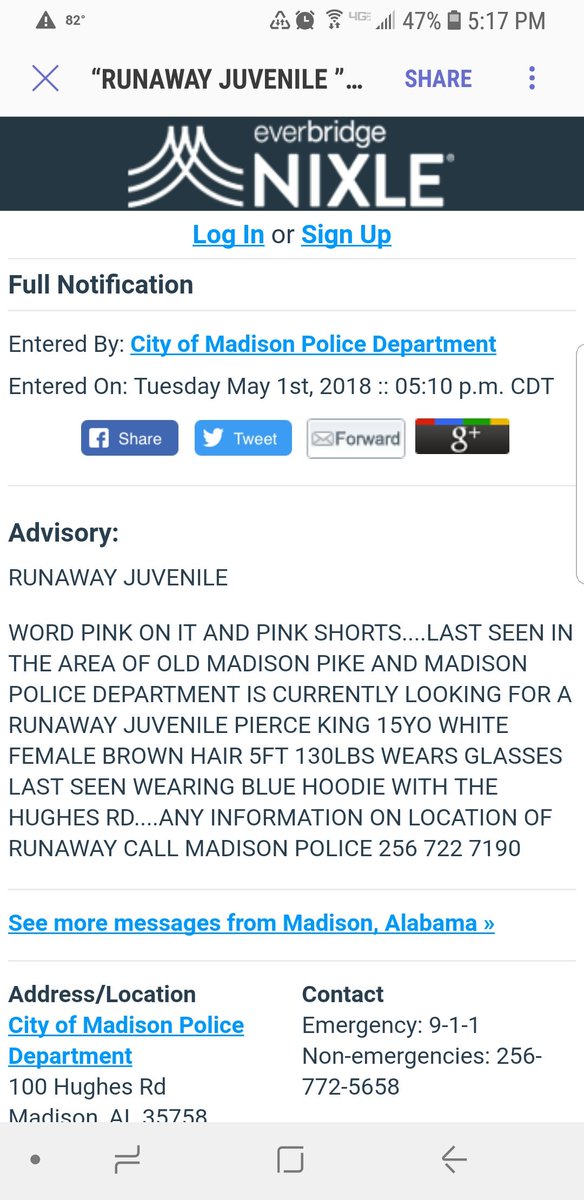 Y'all be on the lookout for Pierce please!