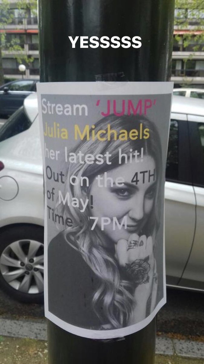 JMichaelsHQ's tweet photo. May 2: @juliamichaels via Instagram Stories. (3) #JumpOnMay4 https://t.co/w7jj6oGoXv