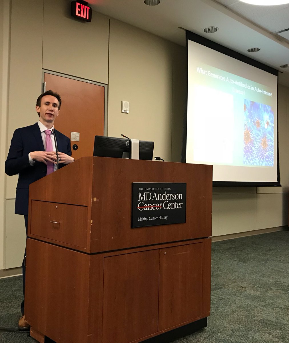 Thanks to Dr. Jeff North from <a href="/UCSF/">UC San Francisco</a> for joining us at <a href="/MDAndersonNews/">MD Anderson Cancer Center</a>!