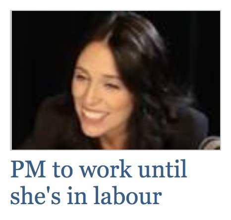 elliottblade's tweet photo. Wait a minute. I thought @jacindaardern was already in Labour. #badumtish #stupidheadlines https://t.co/E38s5gorMb
