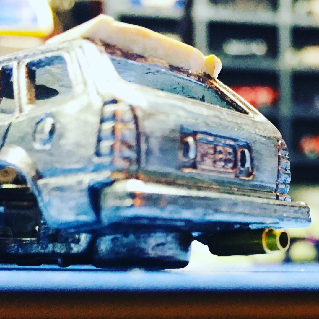 趣味のトミカ Tomica Restoration Studio 砲弾マフラー 自作マフラー Bulletexhaust Customtomica Tomica 旧車 手編みのマフラーは関係無いぜ