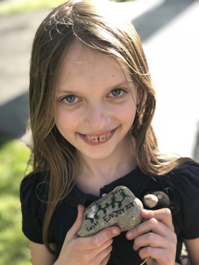 jumbleofjill's tweet photo. Found in Turpin Hills! #MercerRocks #FH5KRocks #CharlottesRocks https://t.co/3G0VV5OD8C