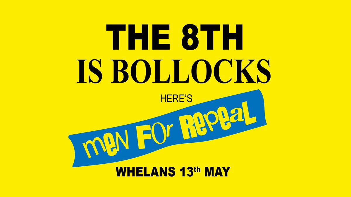 menforrepeal's tweet photo. https://t.co/tVaKYtz0U1 #repealth8th #menforrepeal https://t.co/cphCZuluP1