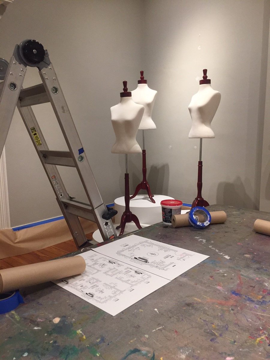 DiscoverDACO's tweet photo. Getting ready for you to see Creating the Illusion: Costumes &amp; Characters from the Paramount Archives, opening May 19! #workinghard #costumes #exhibition #creatingtheillusion https://t.co/3Gsk46WTeS