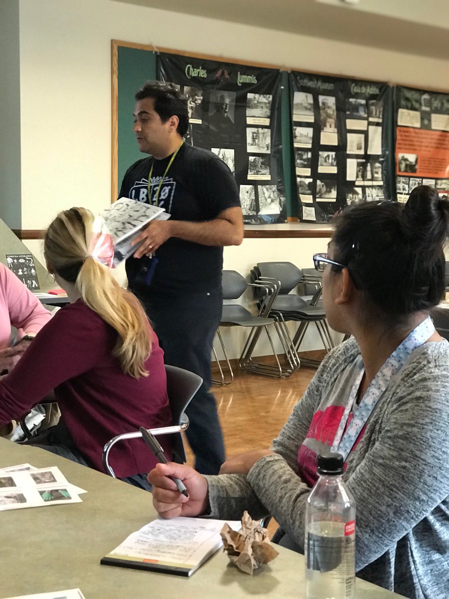 clalatino's tweet image. Thank you for joining today’s CLA Spring Fling #BilingualZineWorkshop! We hope you had fun learning how to create 6-fold zines in a foreign language while learning all about #LAPLZines from the #LAPLZineLibrary!

Presented by the CLA Latino Services Interest Group