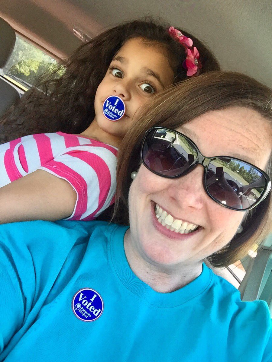 stacianuessle's tweet photo. YES, I voted!  #vote #scteacher #teachervoice #iteachfirst @AikenPublicSch @AikenELExplorer @Yes4OurFuture https://t.co/EGmcOtgQd8