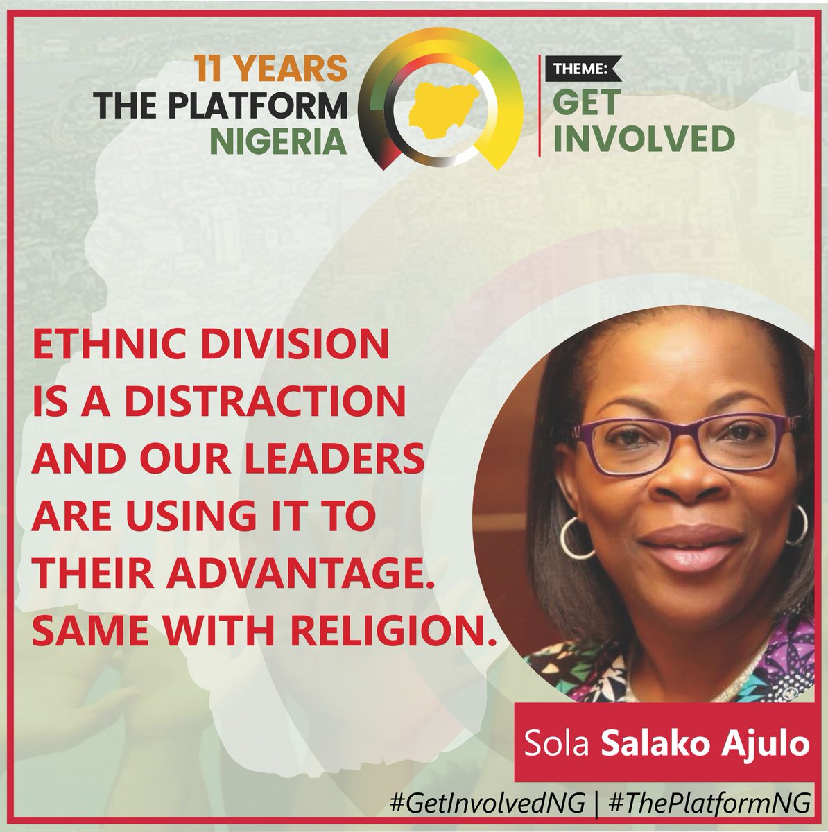 bukoladigital's tweet image. Sola Aluko Ajulo's- @purrples quotes at #ThePlatformNG today. 

#GetInvolvedNG