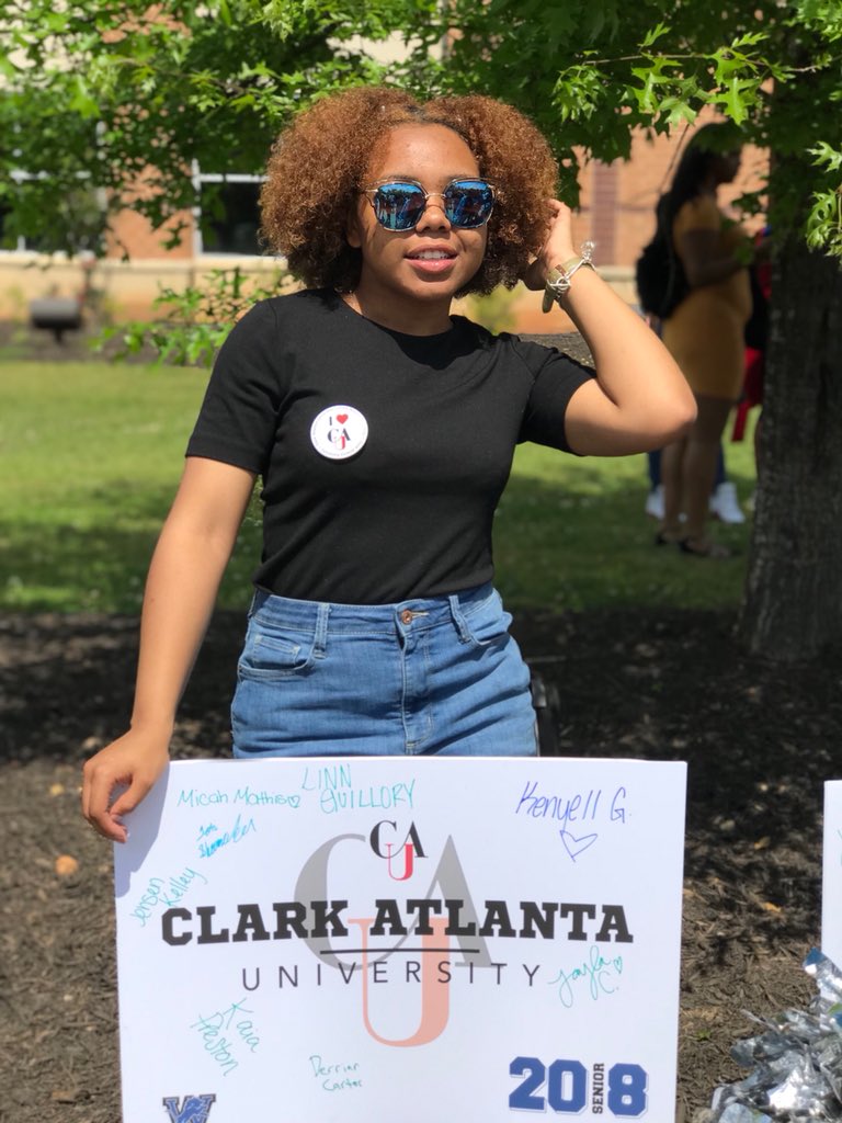 Clark is where I want to be and where I will be for the next 4 years ❤️🖤 #cau2022