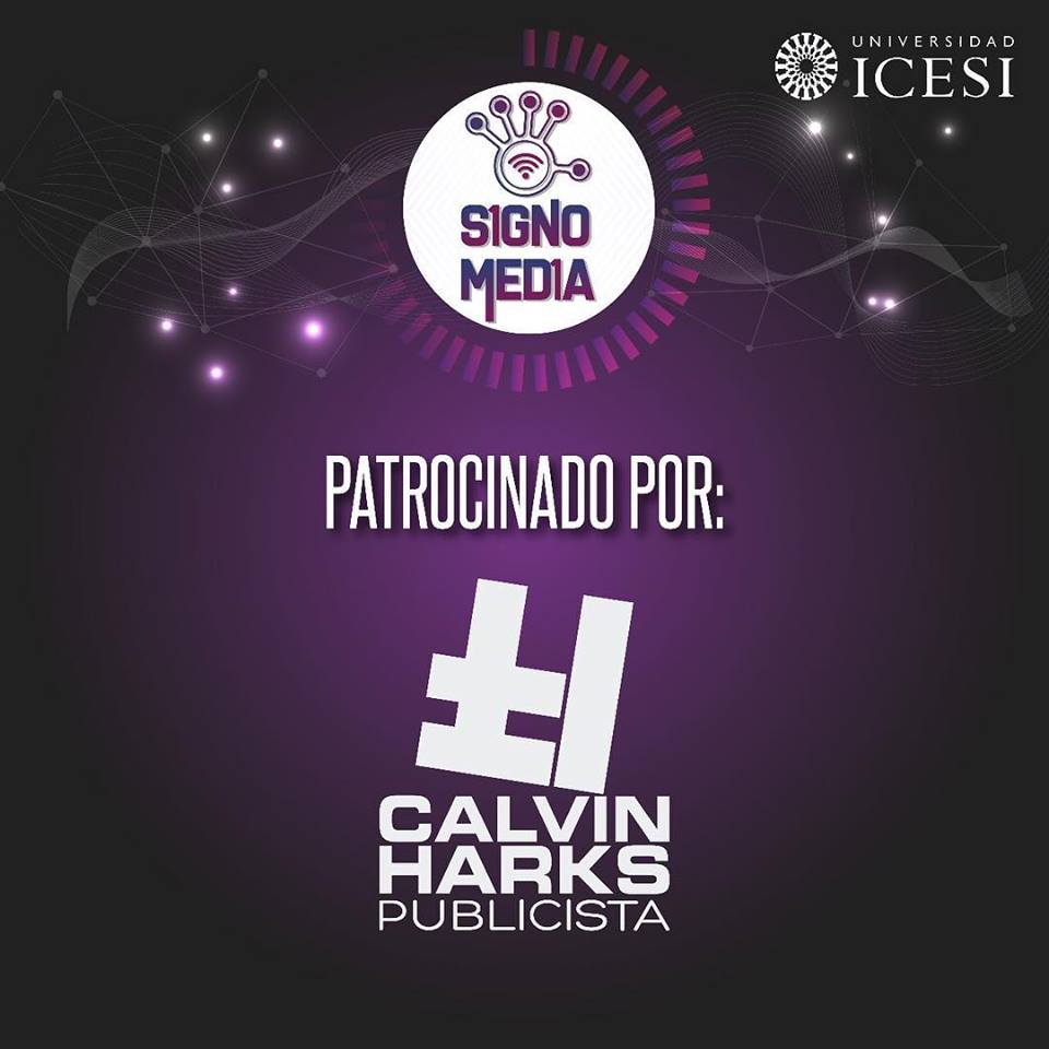 SignoMedia's tweet photo. Gracias @CalvinHarks por patrocinar #signomedia11 💥⚡️
Los esperamos a todos este viernes en la #icesi en el evento más importante de #MarketingDigital y #RedesSociales #DeMentesDigitales https://t.co/ZhmbbjARjz