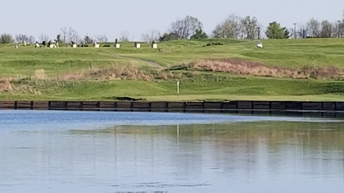 MikeFieldsPGA's tweet photo. New wall for 15 and 16 at Kearney Hill Golf Links. The Dye Challenge. @ILoveDyeGolf https://t.co/HTcV95AThf