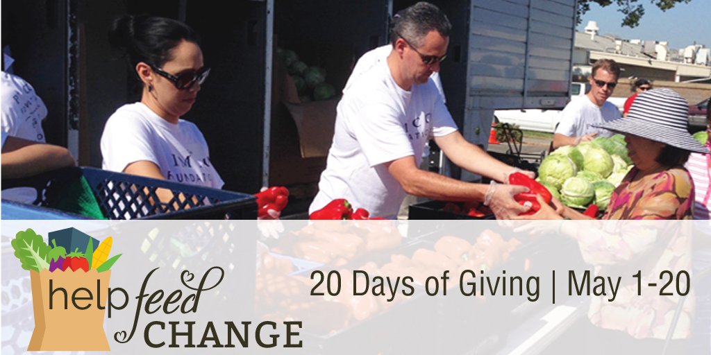 Help us ensure our food programs continue for another year by helping us reach our goal of $10,000 from now through May 20th. #FeedTheChange ow.ly/tzsw30jMB7B