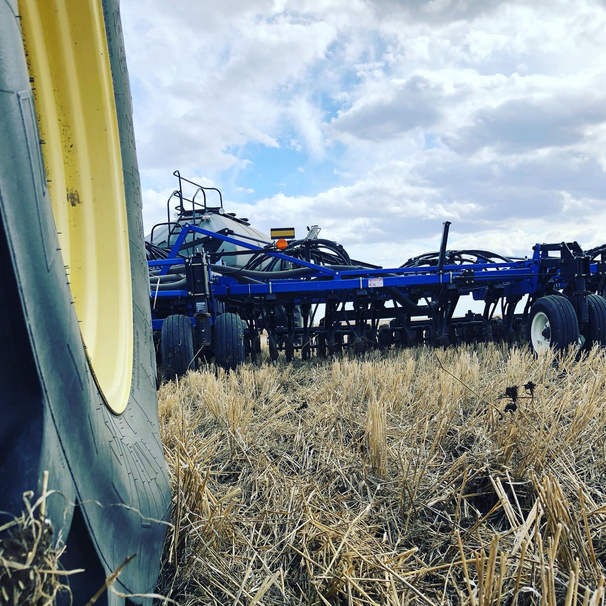 Ratch9's tweet photo. Putting in a crop. Sending up a prayer. 
I hope everyone has a good #plant18! https://t.co/umFW0QXjgv