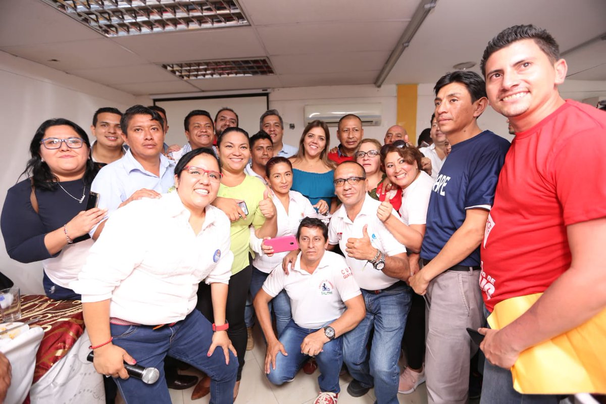 Agradezco a <a href="/EcuadorCut/">CUT ECUADOR</a> por la importante convocatoria, una vez más se ha demostrado la unidad de la clase trabajadora en las calles, el respaldo a sus dirigentes y sobre todo el compromiso de seguir avanzando. ¡Cuenten siempre con nosotros!. #EcuadorTrabajaUnido