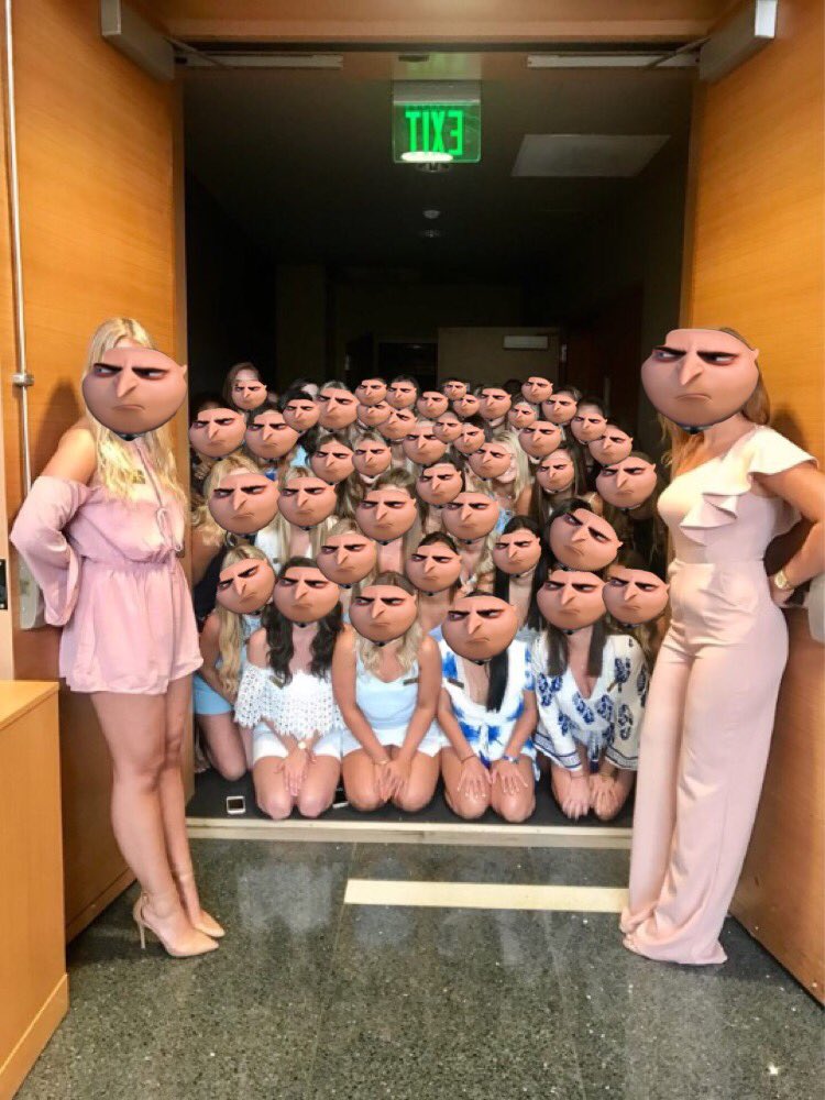 cj_olinger's tweet image. Sorority gorls