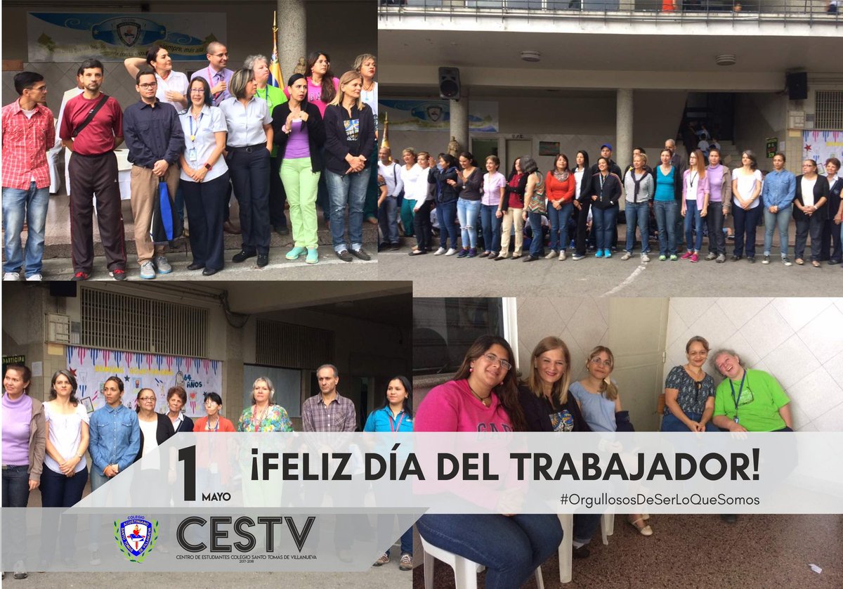cestvillanueva's tweet photo. ¡Feliz Día del Trabajador! A todo el personal que labora en nuestra casa de estudios, que cada día hace lo imposible para que podamos seguir sembrando el futuro del país en nuestras aulas y decir #OrgullososDeSerLoQueSomos
#CESTV #CESTVPromueve #SentimientoVillanueva #1May https://t.co/ltZ3iXZhHi
