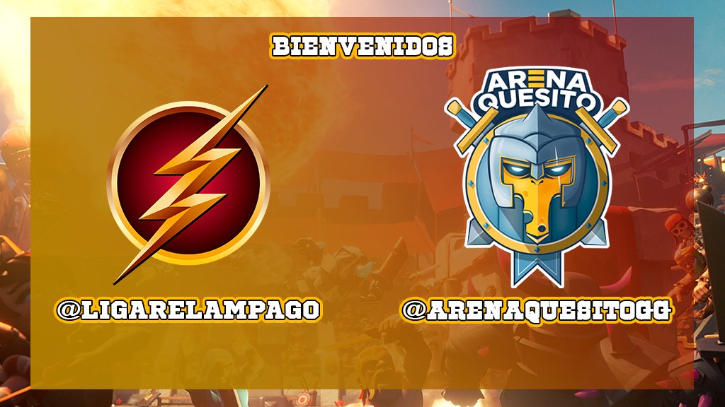 ⚡️ EQUIPO CONFIRMADO DE ESTA SEGUNDA EDICION ⚡️

Bienvenidos los jugadores de <a href="/ArenaQuesitoGG/">Arena Quesito</a> 

Llega el campeon de la RPL, los quesitos vienen a devorarse a todos en la segunda edicion de la liga relampago

⚡️ Muchos Exitos ⚡️