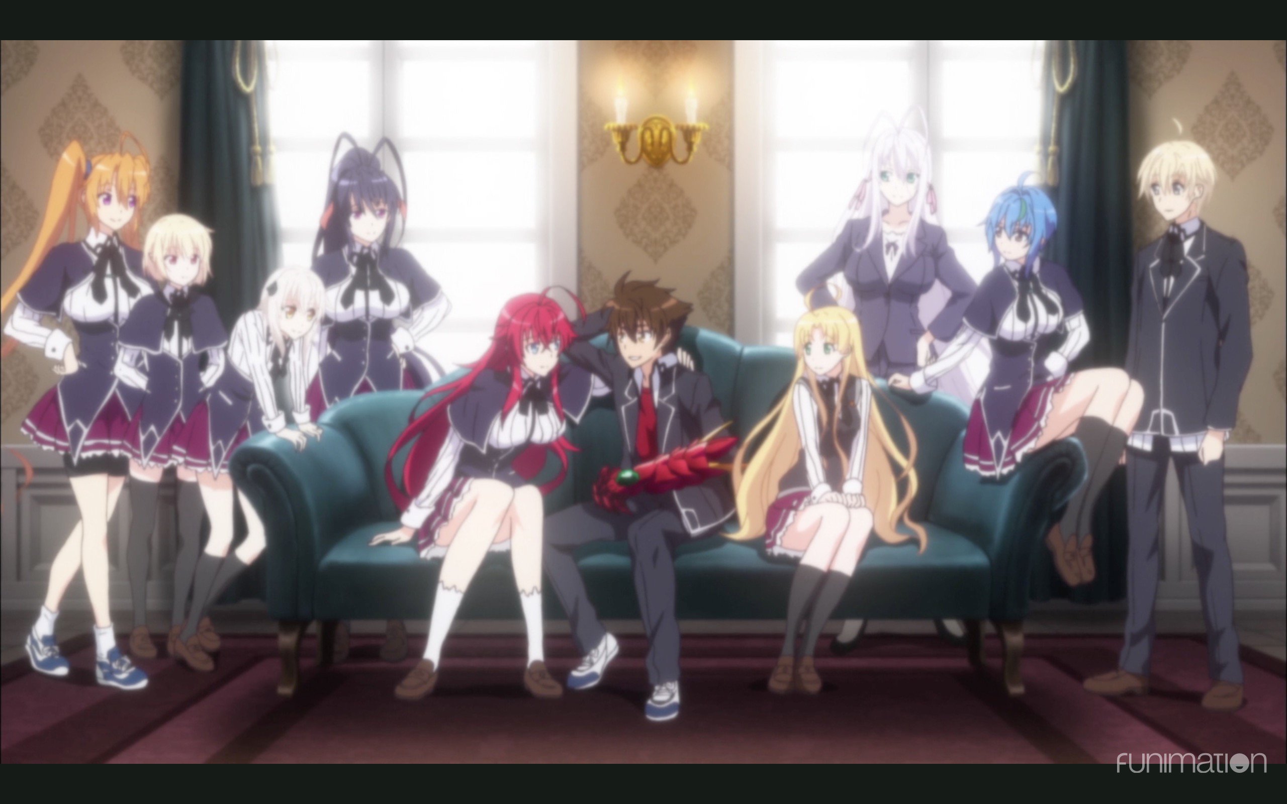 Старшая школа DXD: герой щенок