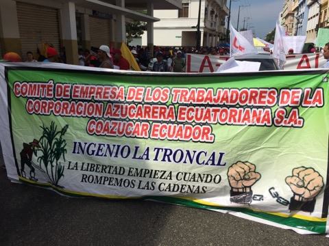 comite_coazucar's tweet photo. Presentes; Los trabajadores de Ingenio La Troncal - Coazucar antes Ecudos, nos sentimos orgullosos de ser trbajadores, le decimos a nuestro gobierno poner mano dura con esta AdministracionCoazucar que vulnera nuestros derechos. @marialevicuna @raulclementelh @Lenin https://t.co/KPX3fTLuso