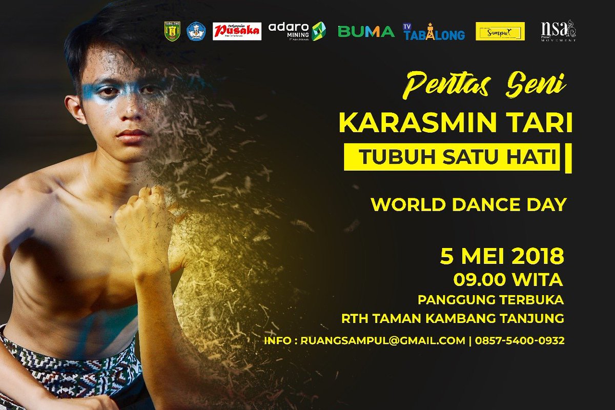 Hari Tari Sedunia (World Dance Day) #karasminpusaka #karasmintari #ayoketabalong #tabalongpunya #tabalong
